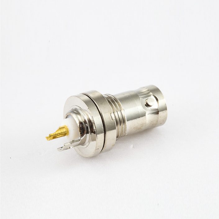 EB-001-0420 BNC50Ω前鎖穿墻直型母頭接線焊接