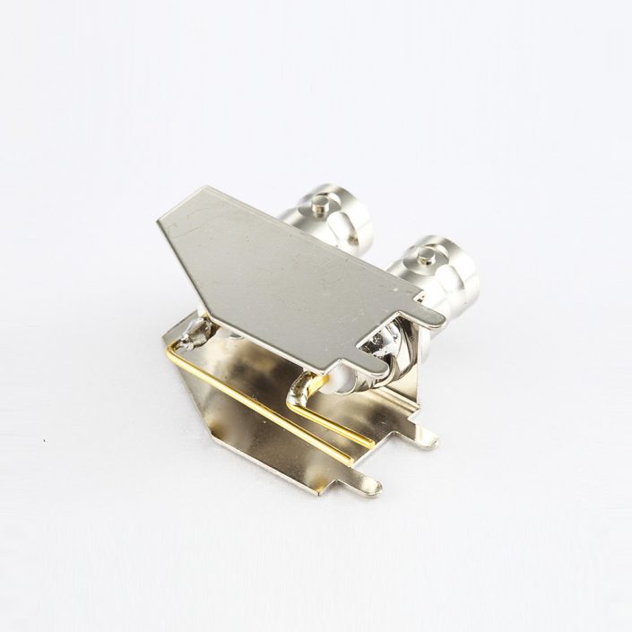 EB-001-0467 BNC連接器母頭彎式螺母插孔用于PCB50ohm
