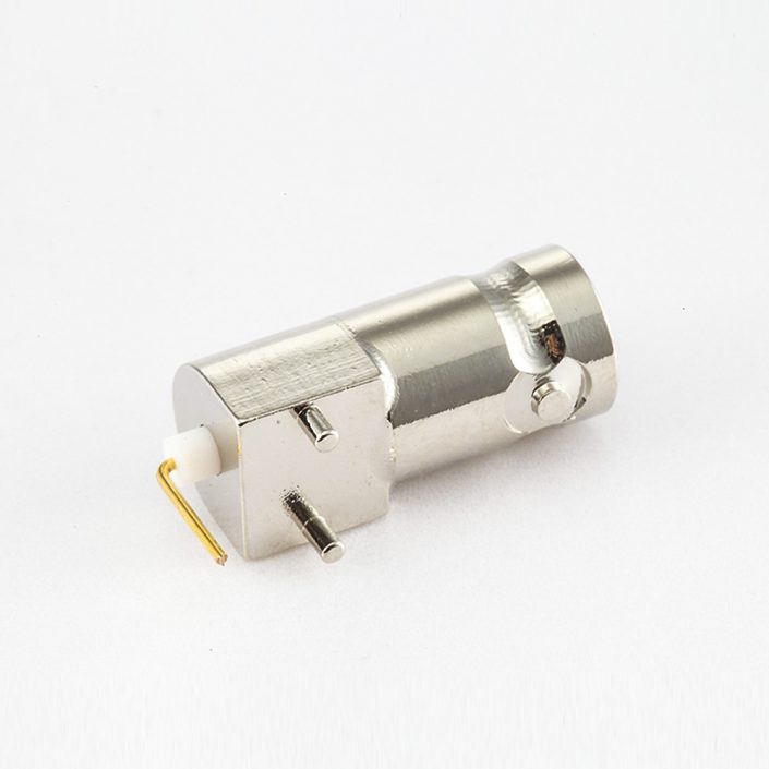 EB-001-0474 BNC母頭連接器用于PCB安裝母彎式直插50ohm