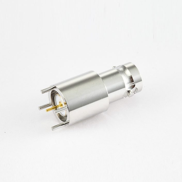 EB-001-0486 PCB安裝BNC連接器母頭直插孔50ohm