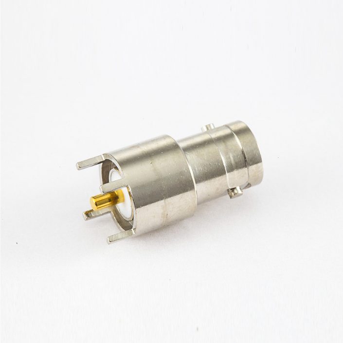 EB-001-0489 PCB安裝BNC連接器母頭直插50歐姆