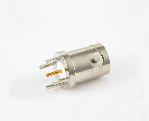 焊接型BNC母連接器用于PCB安裝直插孔75ohm