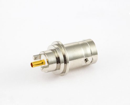 PCB安裝母頭直式BNC連接器卡板50ohm