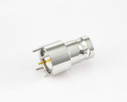 BNC母頭用于PCB直插孔50ohm