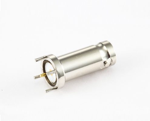 用于PCB的BNC母頭連接器直插型50ohm