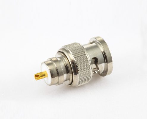 焊杯公頭180度BNC接線連接器