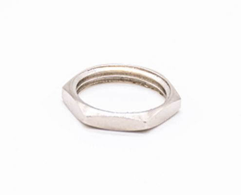 鎖緊螺母F母頭英制螺母鍍鎳