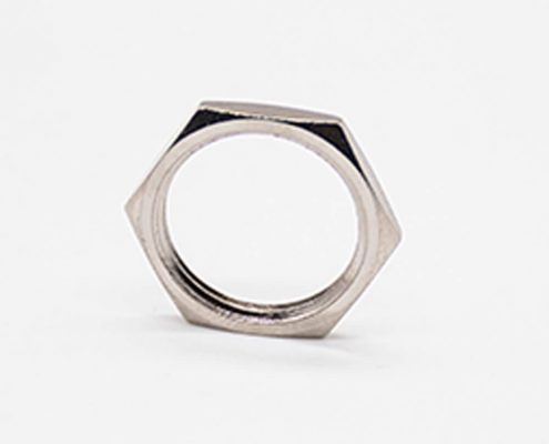 防松螺母N母頭六角金屬螺母