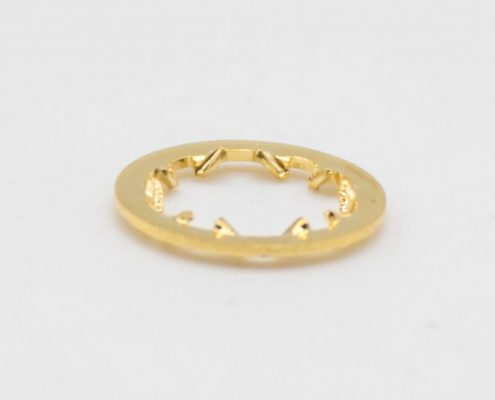 圓螺母防松墊片SMA金屬帶齒墊片