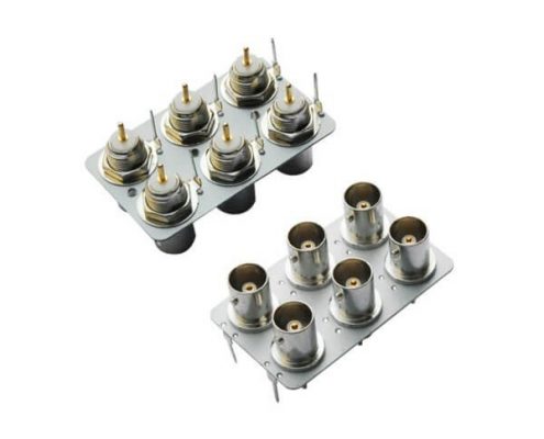 RG58/RG142接線BNC連接器公頭直式螺母鎖緊型