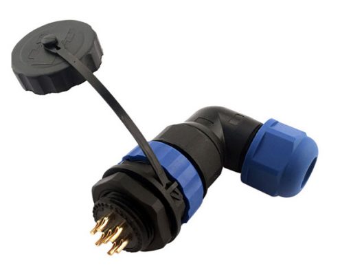 SP29防水航空插頭 5芯 航空接頭塑料