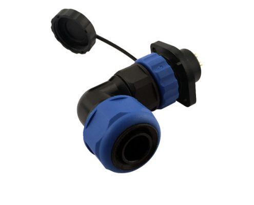 2孔法蘭防水連接器 SP21 12芯