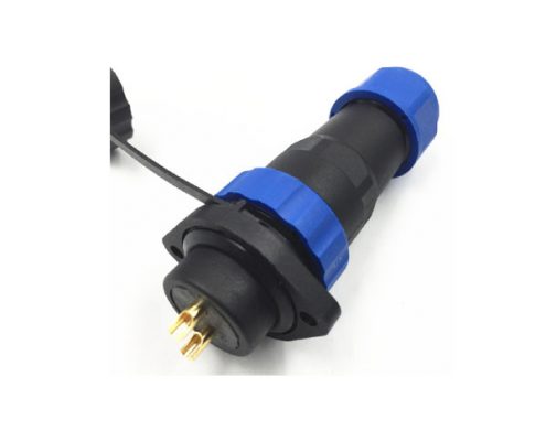 SP21圓形航空插頭插座 10芯防水連接器 sp2110