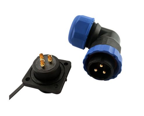 SP2110系列航空插頭 10芯彎式插頭