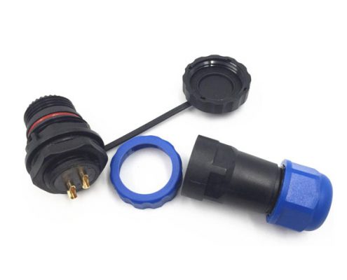 SP29大電流防水插頭連接器10芯