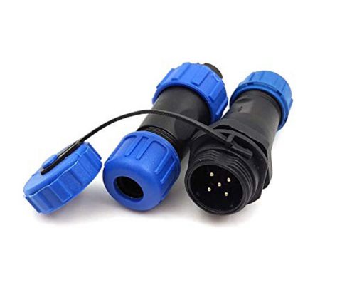 對(duì)接防水連接器航空插頭SP21-5芯