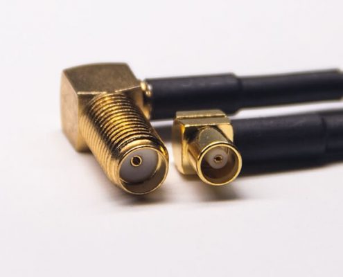 90度sma頭射頻線轉(zhuǎn)mcx彎式母頭