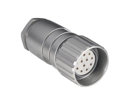 M23母插頭12芯螺紋防水信號燈莫士圓形連接器