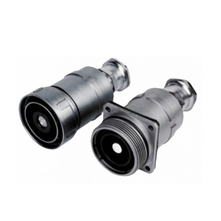 EB-418-1019 YGC電連接器公母對接500A卡口連接壓接式IP671芯直式牽引連接器