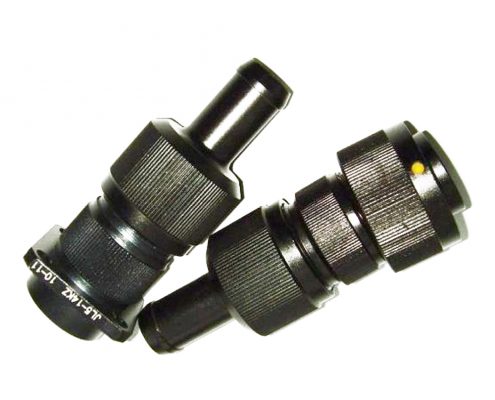 鐵路機車連接器公插頭JL14芯牽引連接器卡扣連接焊接美標(biāo)直式