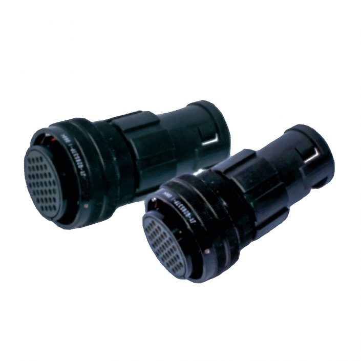 EB-418-6002 電連接器JL系列母插頭28殼37芯直式接線卡口連接