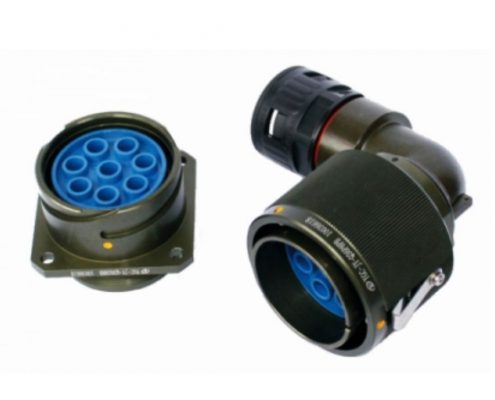 軌道連接器JY系列36殼8芯插頭插座公母對(duì)接彎式卡口連接電連接器