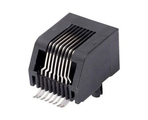 網(wǎng)絡(luò)接口RJ45連接器國標(biāo)耐高溫居家電話專用接口連接器