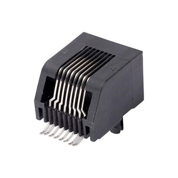 網絡接口RJ45連接器國標耐高溫居家電話專用接口連接器