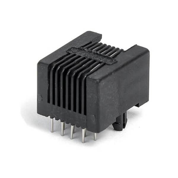 EB-500-7111_2 RJ45網(wǎng)絡(luò)插接口8P8C-90度黑色耐高溫網(wǎng)絡(luò)插座