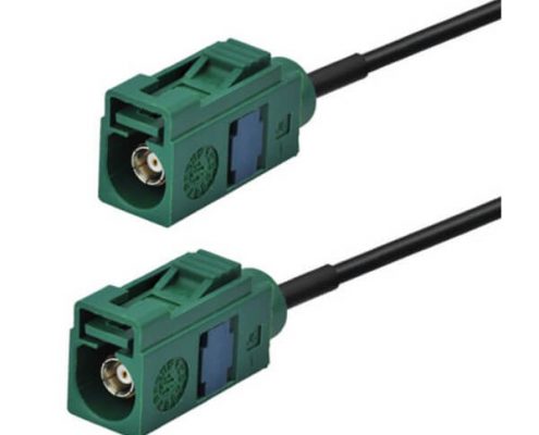 車用天線立體聲FM AM收音機延長線Fakra E型母轉母直式天線5米