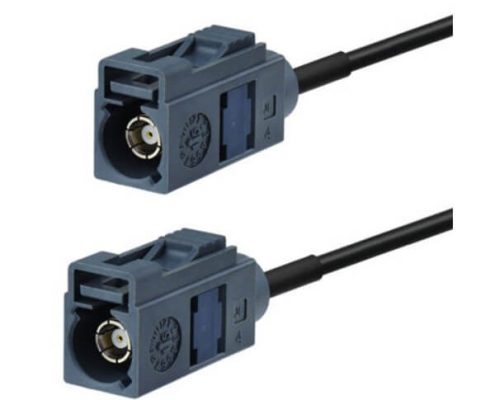 母轉母Fakra G型直式汽車遙控電話天線2米