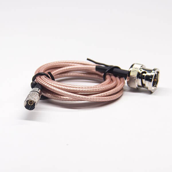 din-cable-connector-1023-male-straight-to-bnc-male-coaxial-cable(6) 焊接bnc連接頭公頭直式轉(zhuǎn)din系列1.0/2.3公頭直式組裝電纜