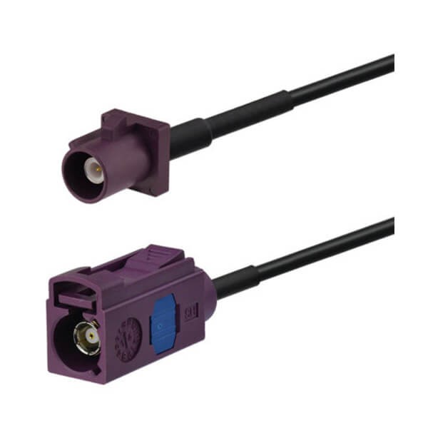 fakra-adapter-male-female-d-4g-lte-3g-umts-gsm-car-telematics-antenna-adapter-extension-cable-3m Fakra連接線D型直式公轉(zhuǎn)母4G LTE 3G UMTS GSM車載天線連接器延長線3米