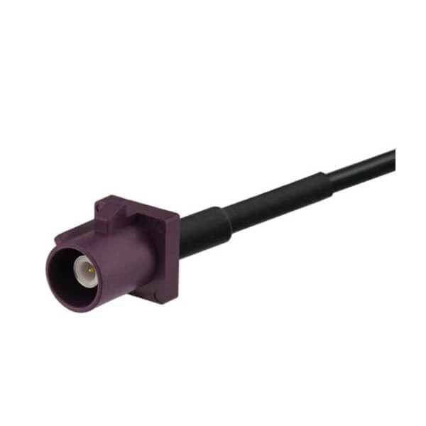 fakra-adapter-male-female-d-4g-lte-3g-umts-gsm-car-telematics-antenna-adapter-extension-cable-3m(2) Fakra連接線D型直式公轉(zhuǎn)母4G LTE 3G UMTS GSM車載天線連接器延長線3米