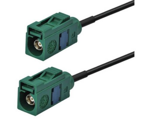 Fakra E型直式母轉(zhuǎn)母汽車立體聲FM AM收音機(jī)天線連接器線材2米