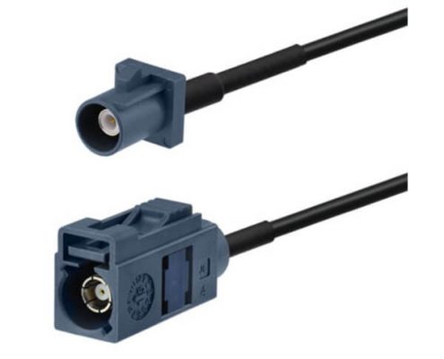 Fakra-G連接器遠程天線灰色接線3米用於梅賽德斯賓士汽車