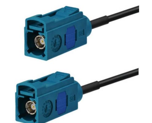 汽車(chē)Fakra 通用汽車(chē)連接器Fakra Z母頭對(duì)母頭接線(xiàn)2米