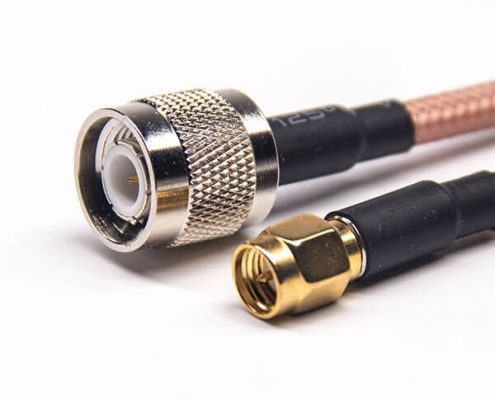 TNC公頭直式組裝線材轉(zhuǎn)SMA直公頭接RG142線材