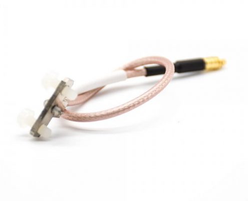 MMCX公頭直式加長(zhǎng) PTFE 線材連接器19厘米