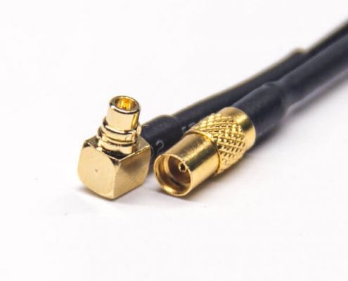 MMCX直插母頭轉(zhuǎn)MMCX彎公頭接1.37線