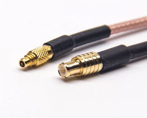 MCX接口公頭直式轉(zhuǎn)MMCX公頭直式接RG316