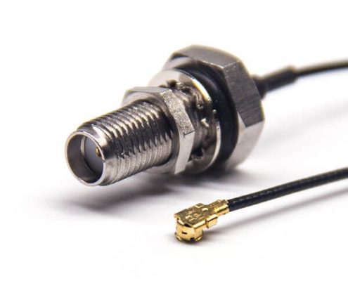 sma同軸電纜母頭穿墻面板安裝轉(zhuǎn)IPEX端子