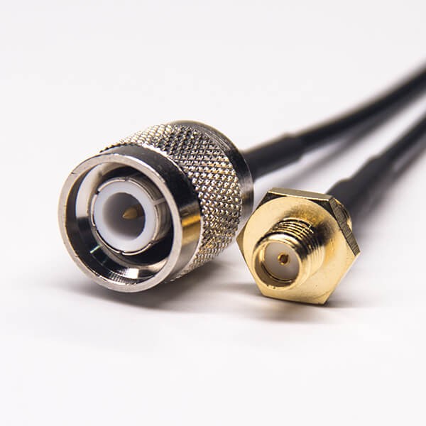 射頻線(xiàn)連接頭sma后鎖板防水母頭轉(zhuǎn)180度tnc公頭