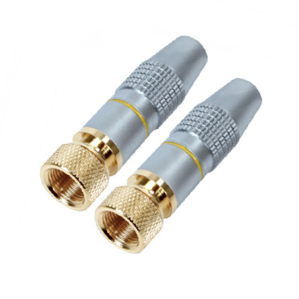 雷默F(xiàn)頭外殼鍍金公頭連接器