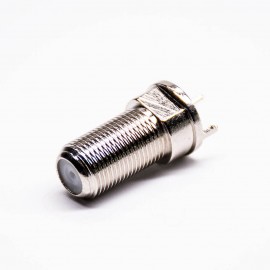 英制F母頭直式三腳接PCB板連接器