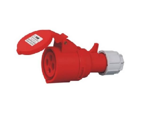 32A4芯暗裝插座380V-415VIP44工業(yè)插座