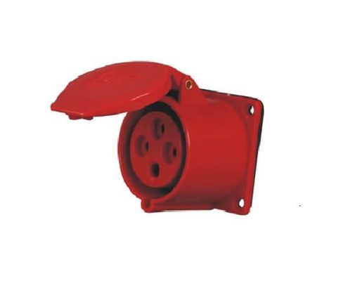 4芯暗裝插座16AIP443相工業(yè)插座