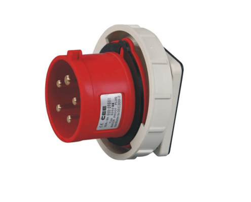 工業(yè)插座IEC6030916A5芯IP67防水380V-415V