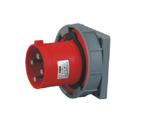 63A暗裝插座IEC603094芯380V-415V